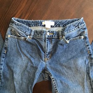 Michael Kors boot cut jeans